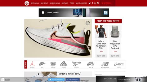 retro sneaker websites